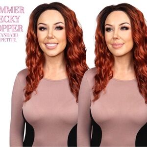 Chelsey Smith Cosmetics Summer Becky Copper Wig